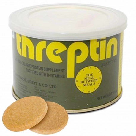 Threptin Diskettes High-Calorie Protein  Vanilla Supplement - R&B