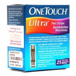 OneTouch Ultra 25 Test Strips - LifeScan