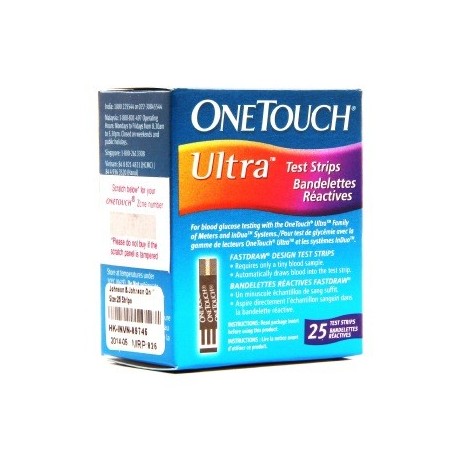 OneTouch Ultra 25 Test Strips
