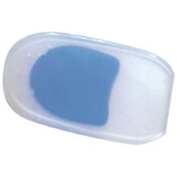  Vissco Silicon  Heel Pad with Blue Dot-0739
