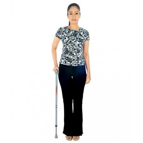 Vissco Invalid Walking Stick "L" Shape-0911