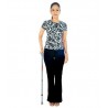 Vissco Invalid Walking Stick "L" Shape-0911