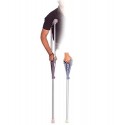 Two in One Under Arm Crutches and Walking Stick- Vissco