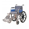 Vissco Invalid Wheelchair Deluxe / Elevated Foot Rest / Mag Wheels - 0967