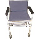 Invalid Commode with Back Rest Fixed - Vissco