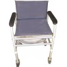 Vissco Invalid Commode with Back Rest Fixed-0914