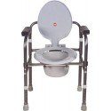 Invalid Folding Commode without Castors (New Type) - Vissco