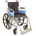 Invalid Wheelchair Deluxe with High Back Rest and Mag Wheels - Vissco