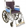Vissco Invalid Wheelchair Deluxe with High Back Rest and Mag Wheels - 0970