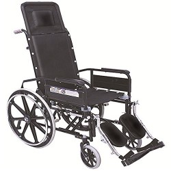 Reclining Wheel Chair with Elevated foot Rest - Vissco 