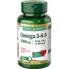 Fish, Flax, Borage 1200mg Omega 3,6,9 - 60 Softgels