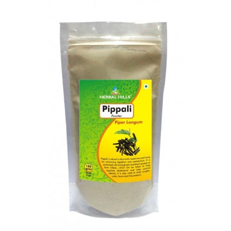 Herbal Hills Pippali Root Powder, 0.1 kg (100gm)