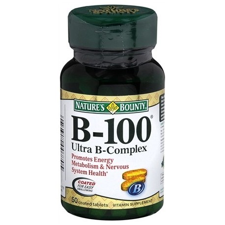 B-100 Ultra B-Complex Tablets 50 