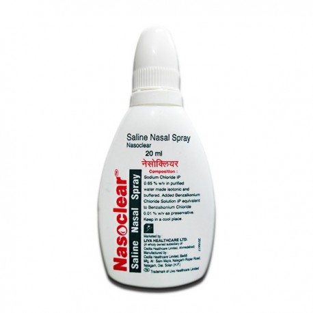 Nasoclear Nasal Spray - Liva Healthcare