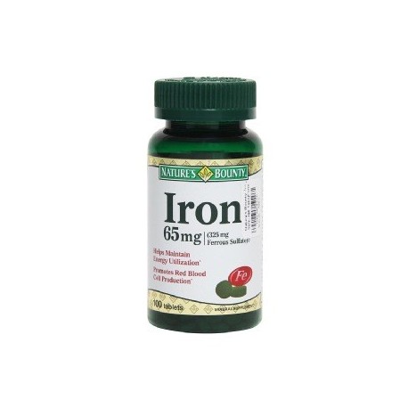 Iron 65mg 100 Tablets