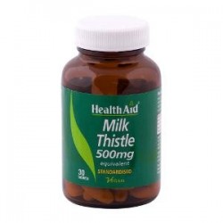 Milk Thistle 500 mg, 60 Tablets - HealthAid 