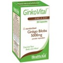 GinkoVital (Ginkgo Biloba) 5000mg 30 Capsules - HealthAid 