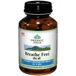 Organic India Breathe Free Capsules, 60 capsules