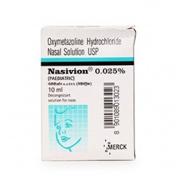 Nasivion nasal solution ( Pediatric ) - Merck