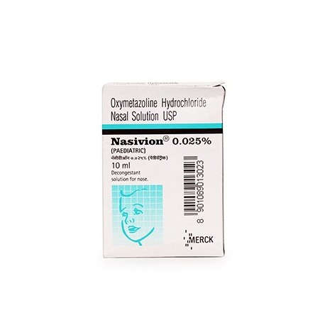 Nasivion nasal solution ( Pediatric ) - Merck