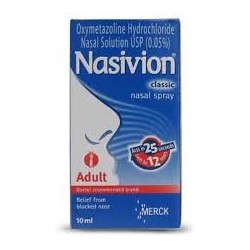 Nasivion nasal spray ( Adult ) - Merck