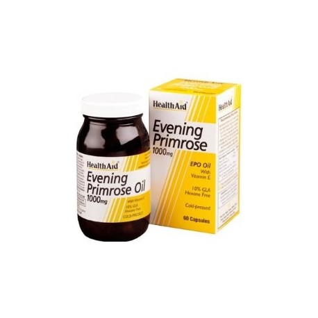 Evening Primrose Oil 1000 mg with Vitamin E 60 Capsules 