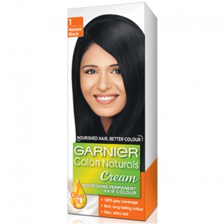 Natural Black  Color Cream 1 - Garnier 
