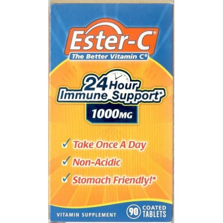 Vitamin C, mg - 60 Tablets - Ester - C 