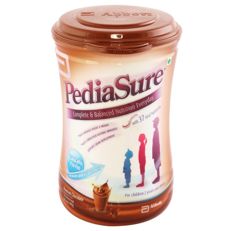 Pediasure Premium Chocolate Child Nutrition Drink Jar Of 400 G - Medanand