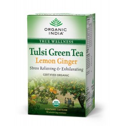 Tulsi Green Tea Lemon Ginger - Organic India