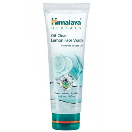 Herbals Oil Clear Lemon Face Wash 100ml - Himalaya