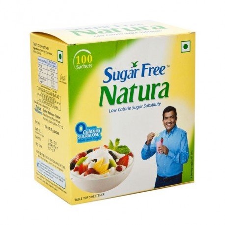 Sugar Free Natura 100 Sachets - Zydus