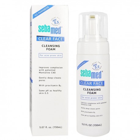 Clear Face Cleansing Foam - Sebamed USV