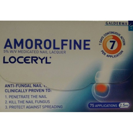 Amorolfine for fungal nail infections - Galderma